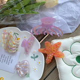 Starfish Octopus Hair Clip for Women Girls