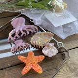 Starfish Octopus Hair Clip for Women Girls