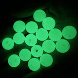 Luminous Glow In The Dark Acrylic Beads DIY Jewelry Making Accessories