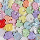 UV Colorful Bow Beads for DIY Jewelry Making