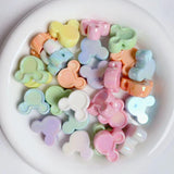 UV Colorful Bow Beads for DIY Jewelry Making