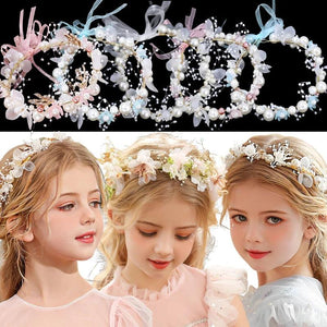 Pearl Bridal Headband Wedding Hair Jewelry