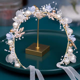 Pearl Bridal Headband Wedding Hair Jewelry