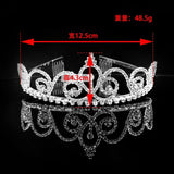 Crystal Crown Headband for Girls Wedding Party Hair Accessories