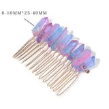 Irregular Crystal Hair Combs for Women Bride Wedding Hair Accessories