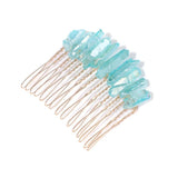 Irregular Crystal Hair Combs for Women Bride Wedding Hair Accessories
