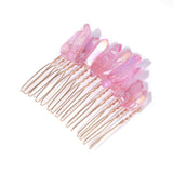 Irregular Crystal Hair Combs for Women Bride Wedding Hair Accessories