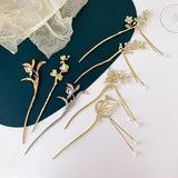 AISHG Y2k Tassel Hairpin Women Chinese Style Hair Clips
