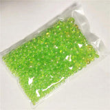 1100pcs Mixed Size AB Round Acrylic Beads DIY Bracelet Jewelry Production