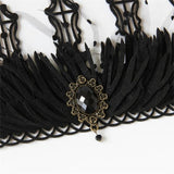 Queen Crown Goth Headband Witch Crown Tiara