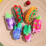 Fruit Double Sided Printing Hair Clips for Women