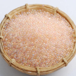 20g/lot 0.6-0.8mm Glass Beads Bubble Bead Phone DIY Nail Decoration