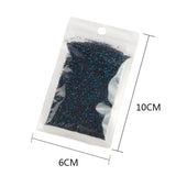 20g/lot 0.6-0.8mm Glass Beads Bubble Bead Phone DIY Nail Decoration