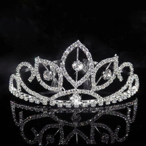 Heart Crystal Prom Headband Bridal Tiara Crown Princess Wedding Party Hair Jewel