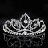 Heart Crystal Prom Headband Bridal Tiara Crown Princess Wedding Party Hair Jewel
