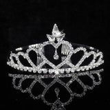 Heart Crystal Prom Headband Bridal Tiara Crown Princess Wedding Party Hair Jewel