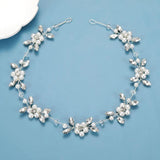 Bride Wedding Headband Hair Jewelry Rhinestone Pearl Tiara Hairbands