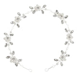 Bride Wedding Headband Hair Jewelry Rhinestone Pearl Tiara Hairbands