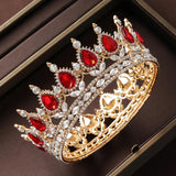 Gold Classical Wedding Crown Noble Style