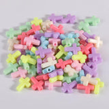 10g Acrylic Candy Loose Beads DIY Cartoon Shape Jewelry Material