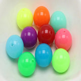 Neon Acrylic Round Beads 6mm-16mm Mix DIY Craft Smooth Ball Spacer