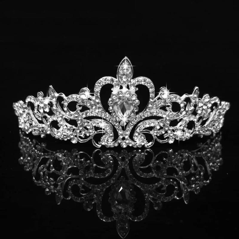 Crystal Pearl Bridal Wedding Tiaras and Crowns
