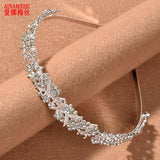 Bridal Leaf Flower Wedding Headband Crown Headdress Jewelry Gift