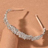 Bridal Leaf Flower Wedding Headband Crown Headdress Jewelry Gift