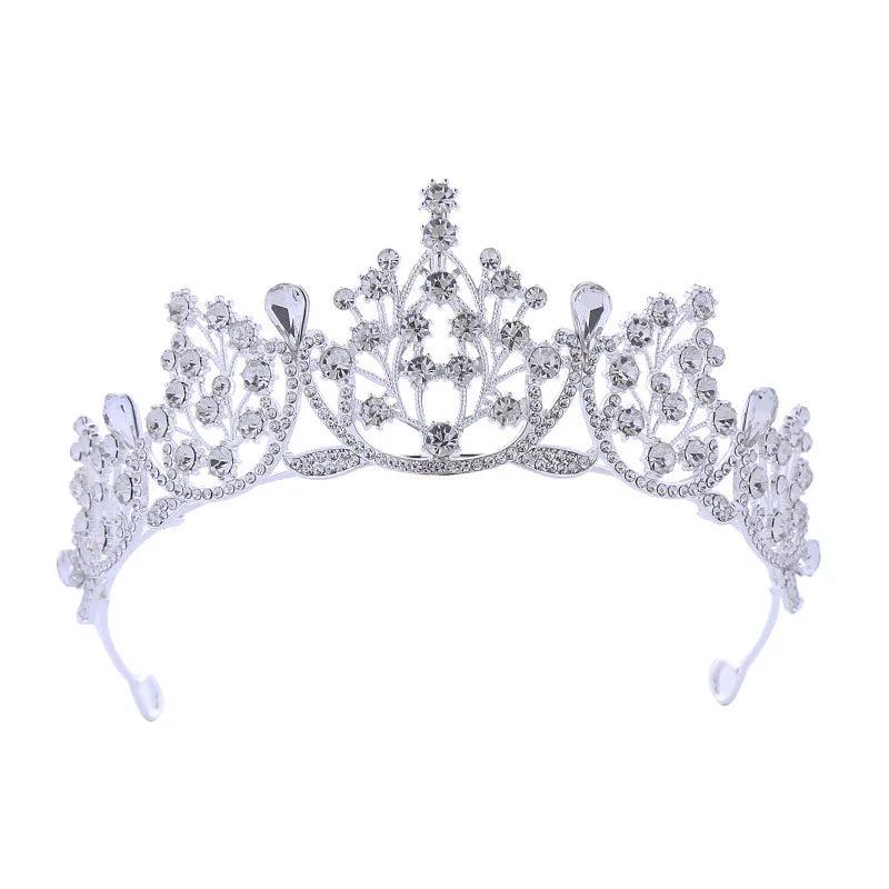 Crystal Rhinestone Hair Ornaments Girls Hair Band Bride Wedding Crown