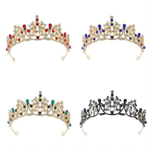 Crystal Rhinestone Hair Ornaments Girls Hair Band Bride Wedding Crown