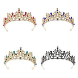 Crystal Rhinestone Hair Ornaments Girls Hair Band Bride Wedding Crown