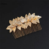 Bridal Leaf Hair Combs Hairpins Clips Wedding Hair Accessories