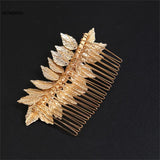 Bridal Leaf Hair Combs Hairpins Clips Wedding Hair Accessories
