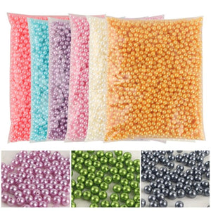 3-12mm Plastic Pearl Beads for Jewelry Making