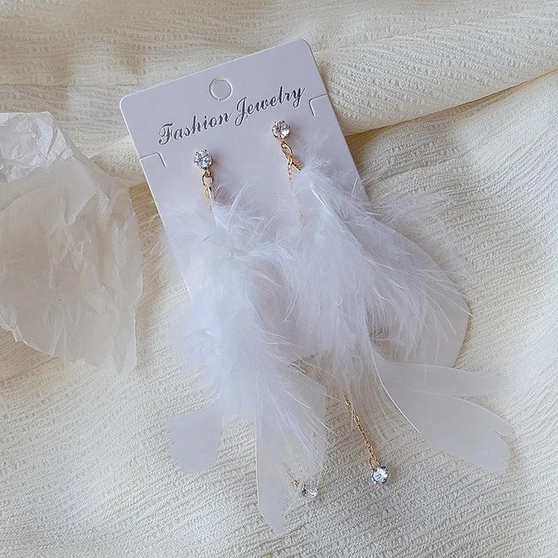 Rhinestone Headchain Layered Headband Tassel Bridal Hair Jewelry