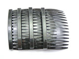 Clear Plastic Hair Clips Side Combs Barrettes for Ladies
