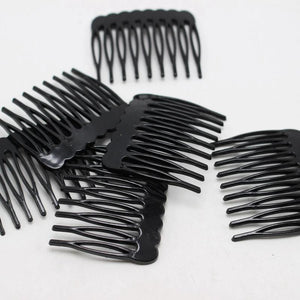 50 Plastic Hair Clips Side Combs Pin Grip Hair Pin 46mm