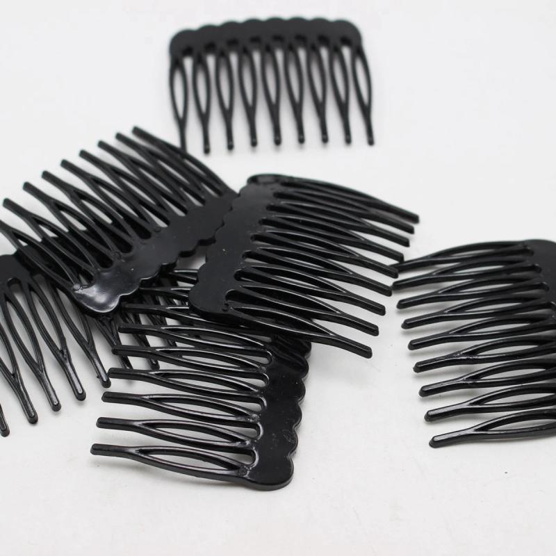 50 Plastic Hair Clips Side Combs Pin Grip Hair Pin 46mm