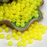 300/800 Pcs Jelly Round Bead Candy Beads Craft Supplies