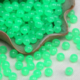 300/800 Pcs Jelly Round Bead Candy Beads Craft Supplies