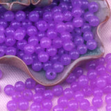 300/800 Pcs Jelly Round Bead Candy Beads Craft Supplies