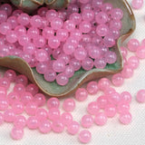 300/800 Pcs Jelly Round Bead Candy Beads Craft Supplies