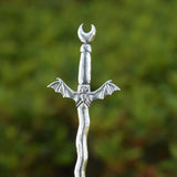 Moon Moth Hair Stick Amulet Spirit Hair Jewelry For Women