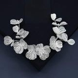 Bridal Wedding Headband Flower Pearl Hair Accessories for Women