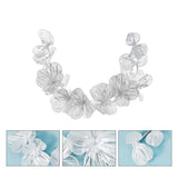 Bridal Wedding Headband Flower Pearl Hair Accessories for Women