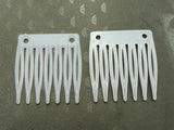 50 Mini Hair Clips Side Combs Pin Magic Grip Pins 32mm