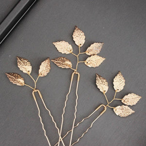 Bridal Wedding Hair Accessories U Shape Hair Pins Forks Pearl Hairpins