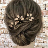 Bridal Wedding Hair Accessories U Shape Hair Pins Forks Pearl Hairpins