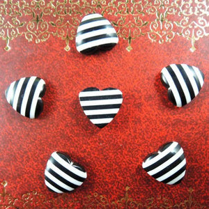 Heart Shape Resin Beads 10mm 100pcs DIY Craft Scrapbooking Accessories