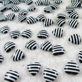 Heart Shape Resin Beads 10mm 100pcs DIY Craft Scrapbooking Accessories